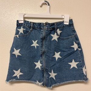 Alter’d State Denim Skirt with Zipper